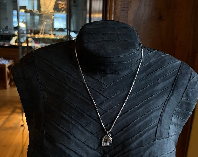 Indian silver chain chakra