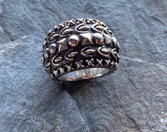 Silver ring 925 by Elf Craft with 5 brands