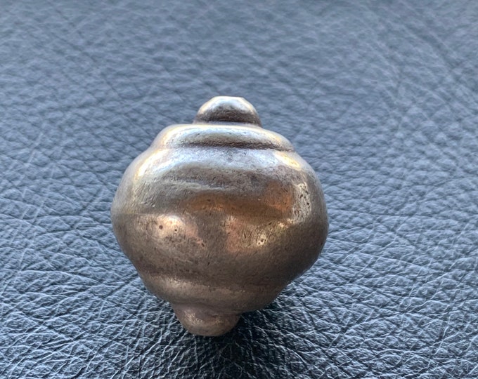 Silver ball pendant