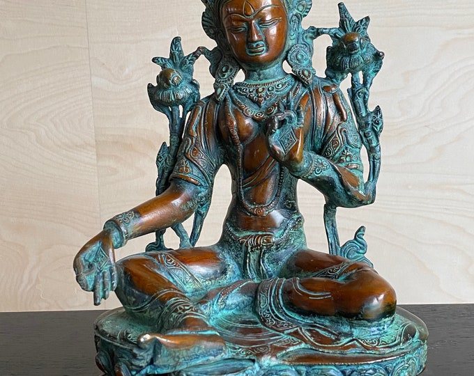 Bronze sculpture / Tara antique