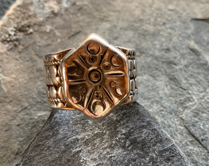solid silver ring