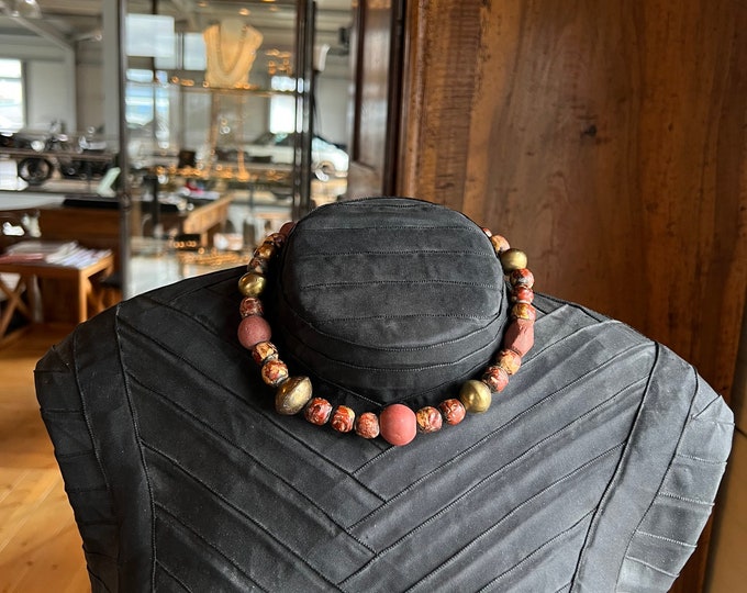 Buddha pearl necklace antique