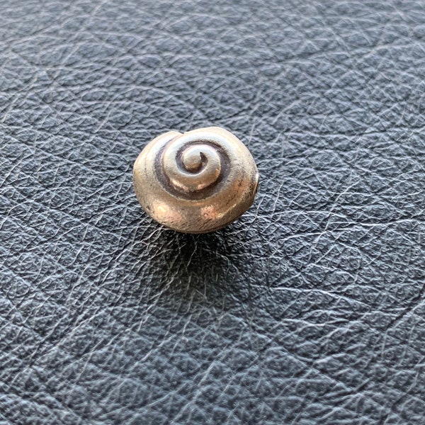 Silver Pendant Snail