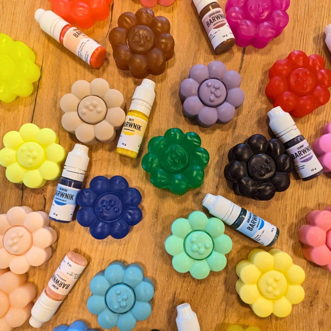 Kit De 14 Colorants Pour Savon Naturel - 10 Couleurs 5ml, Non Toxique, Pour Savons Maison, Bombes De Bain, Argile