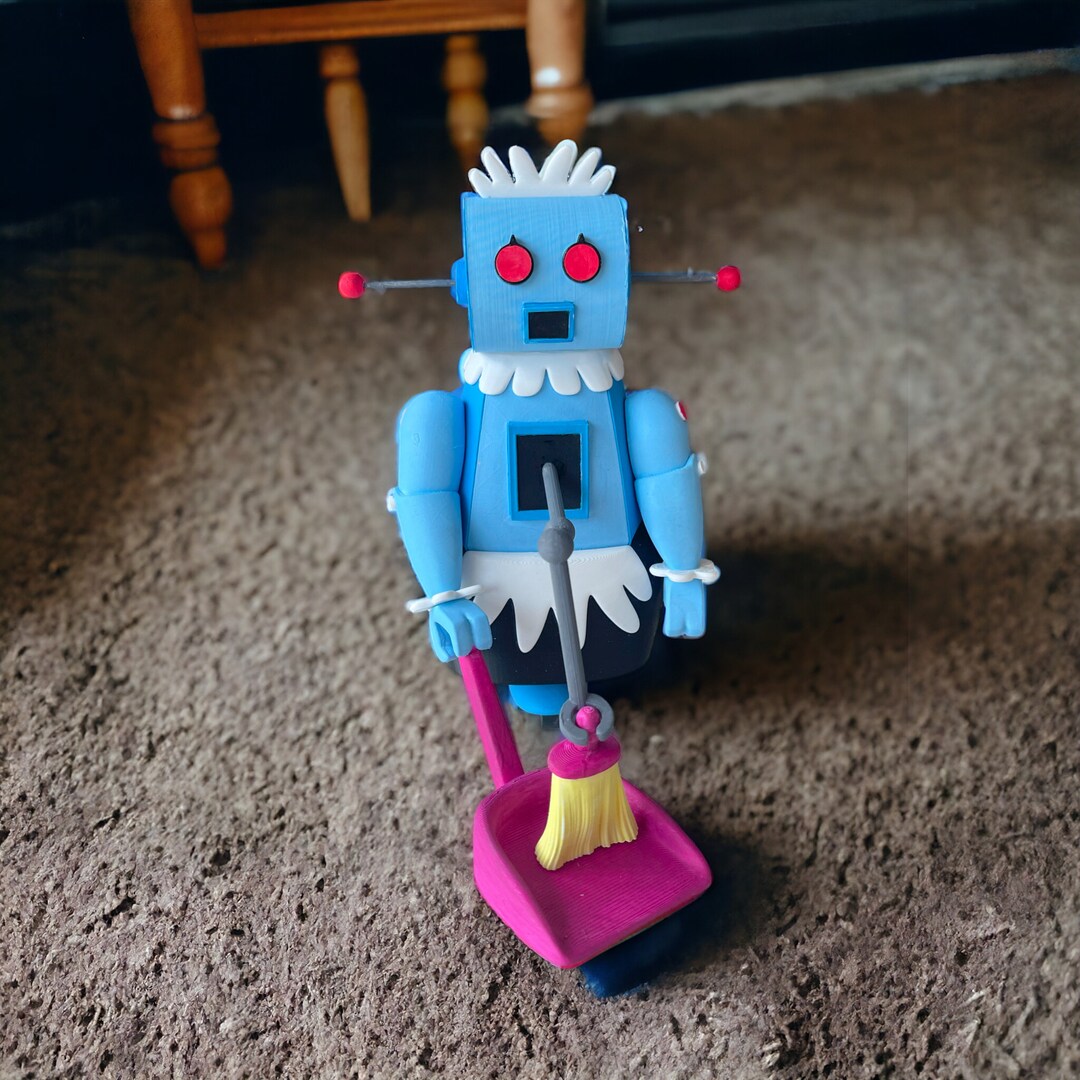 The Jetsons, Rosie Character, Robot, House Cleaner, Cartoon Show Etsy