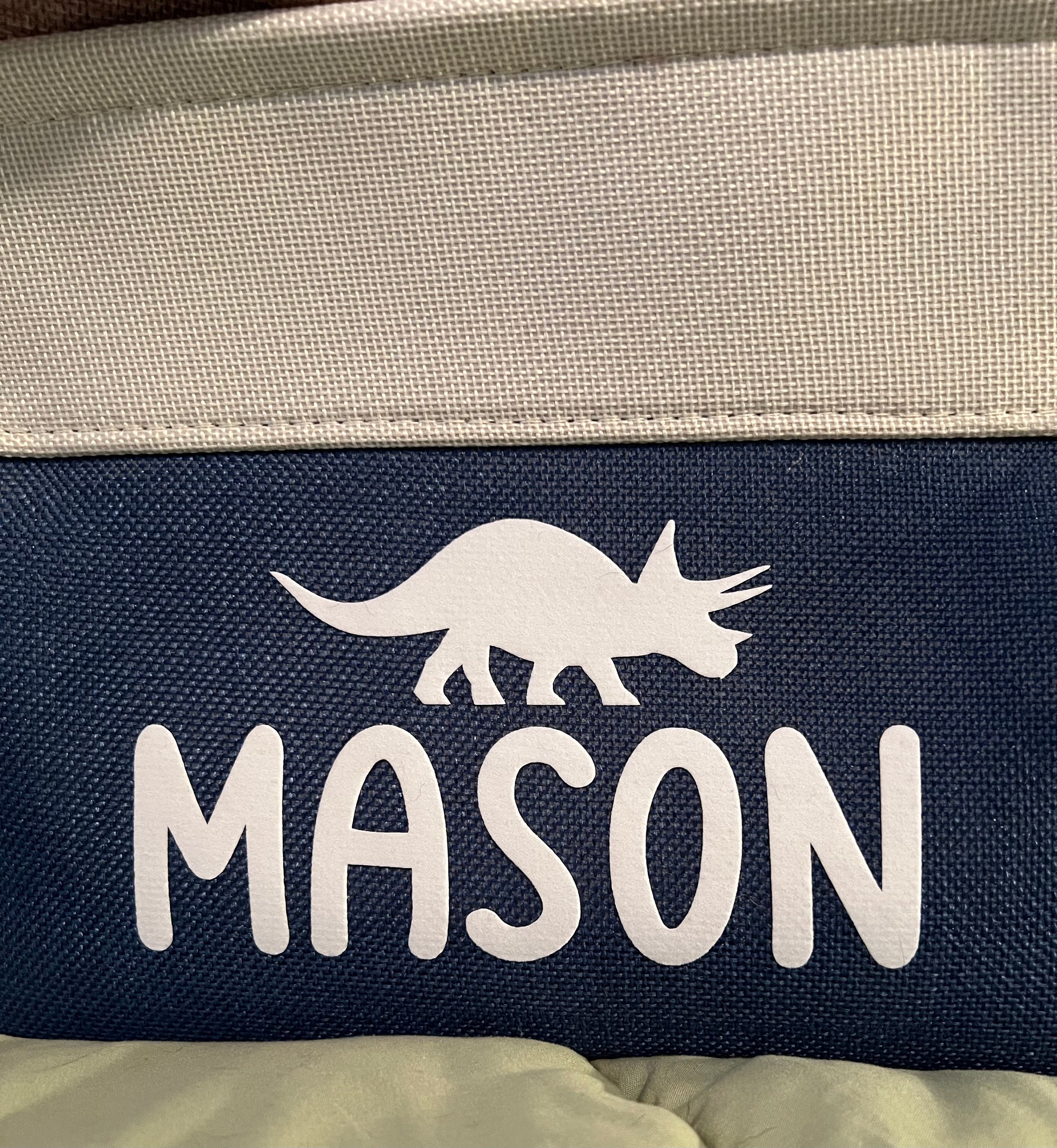 Personalized Fabric Basket Kids Personalized Toy Basket Etsy