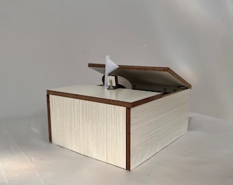 Useless Box with Attitude – Interactive Gadget, ADHD Toy, Prank Gift