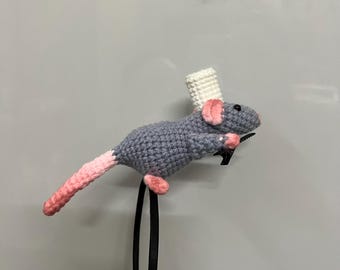 Ratatouille headband - crochet remy holding hair - Hair Accessory