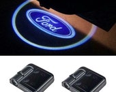 Ford LED Projector Car Door Lights Laser Wireless HD Logo Courtesy Shadow Light For Ford