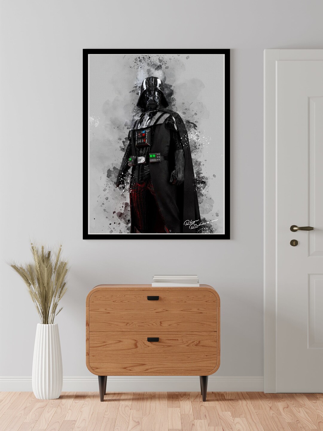 Darth Vader Poster, Darth Vader Digital Download, Darth Vader Printable ...