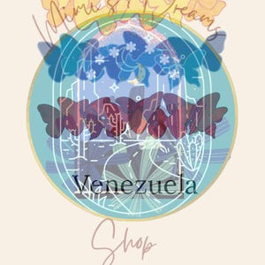 Venezuela Print Design / Diseño de Venezuela para imprimir (producto digital)