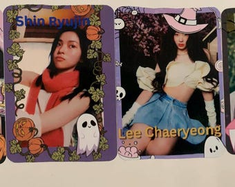 ITZY to Wonder World Fanmeeting Trading Card Official Brand