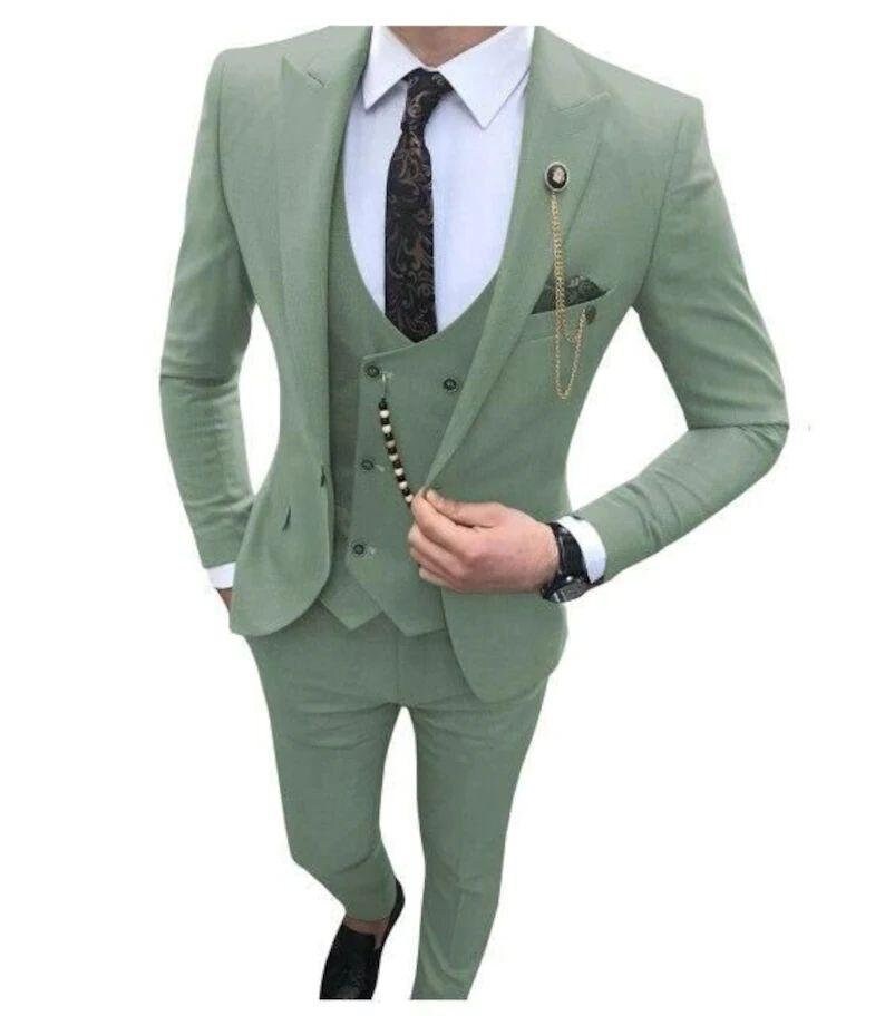What Color Suit Goes With Sage Green at Brittany French blog