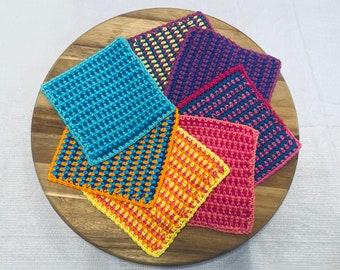 Cotton Dish Cloth Sets - Hand Crocheted- Made to Order