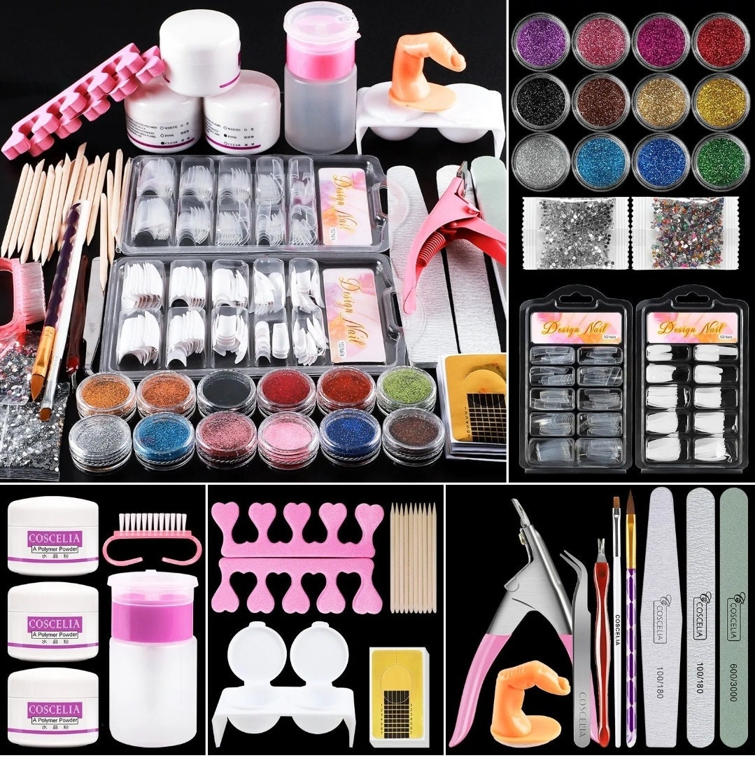 Best acrylic nail 2024 kit for beginners