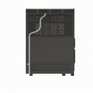 STL file corner side panel navigation console for the Millennium Falcon by DeAgostini