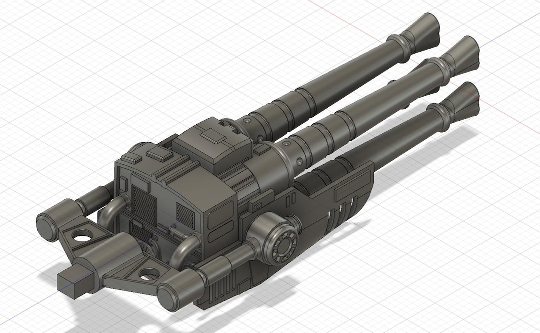 Quad Laser Cannon for the Millennium Falcon From Deagostini
