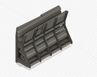 Cargo bay for the Millennium Falcon (divided into 6 packages) - STL file "Package 6"