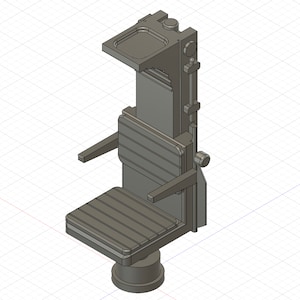 Archivo STL para una silla adicional para la consola de navegación del Halcón Milenario
