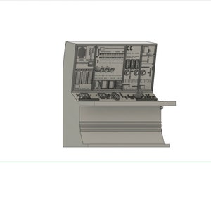 STL file Navi console for the Millennium Falcon by DeAgostini