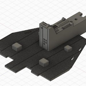 Cockpit base plate - Millennium Falcon (modified part - STL file)