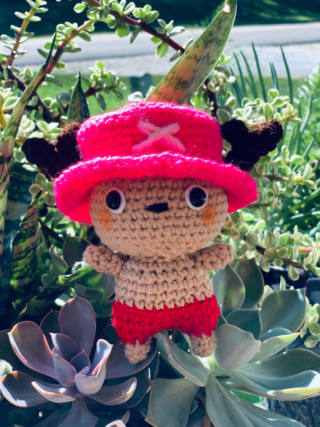 Crocheted Tony Tony Chopper From One Piece Etsy