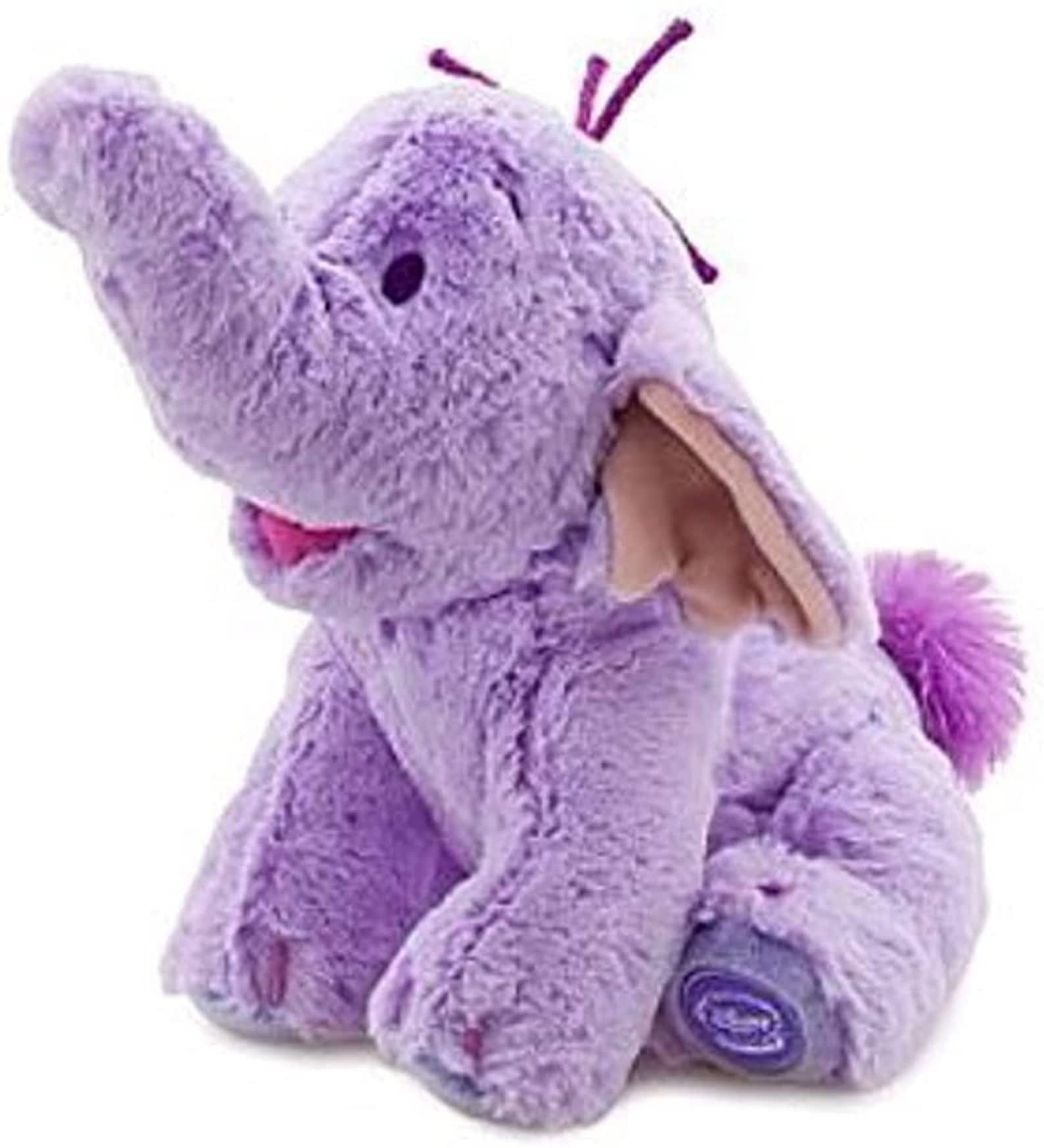 Winnie the Pooh 12 Lumpy Plush Doll Purple Elephant Etsy