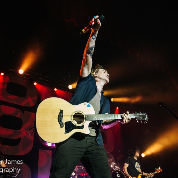 Fine Art Print - John Rzeznik - Goo Goo Dolls