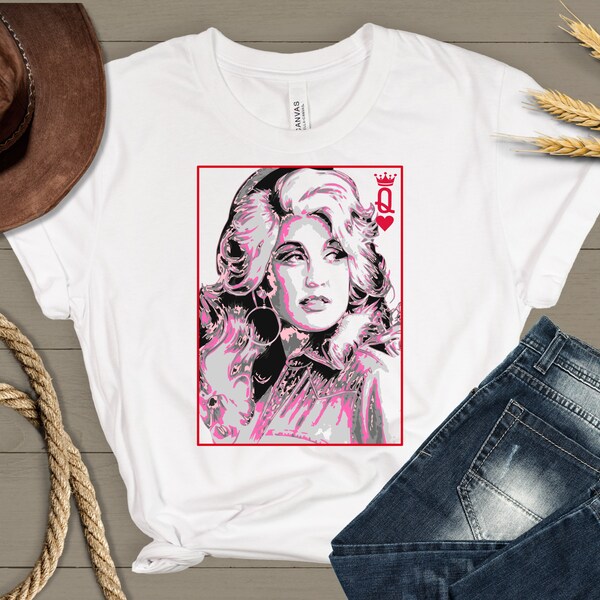 Queen of Hearts Dolly Parton Shirt Etsy