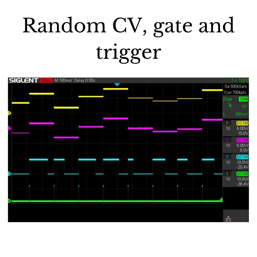 Random Module Eurorack Random Cv Gate and Trigger - Etsy