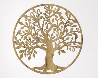 Tree of Life Wall Art, Wood Art Decor, Wooden Wall Decoration, Hanging Wall Indoor, Wooden Tree of life, Wooden Tree Wall Art Home