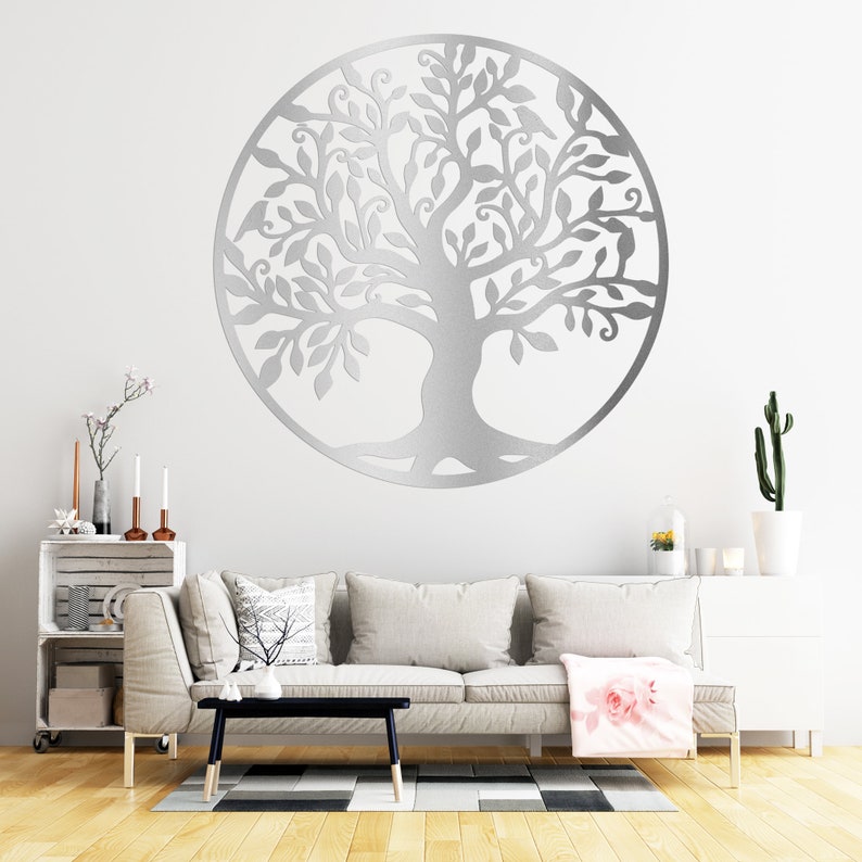 Tree of Life Wall Art Wood Art Decor Wooden Wall Decoration Etsy