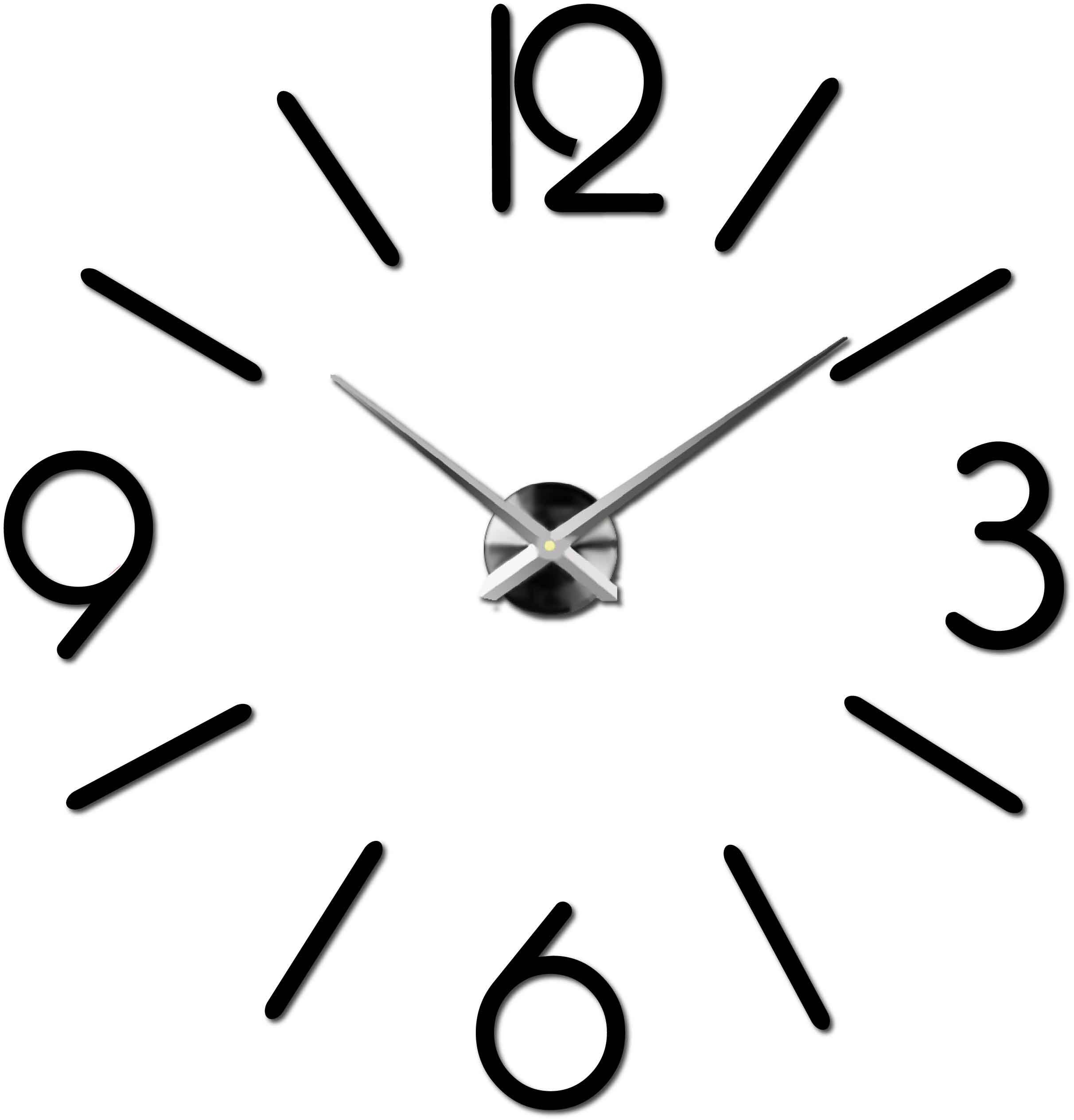 Large Modern Wall Clock 3D Wall Clock Home Decoration Etsy