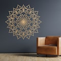 Flower of Life Wood Mandala Wall Art: Laser Cut Boho Decor product logo