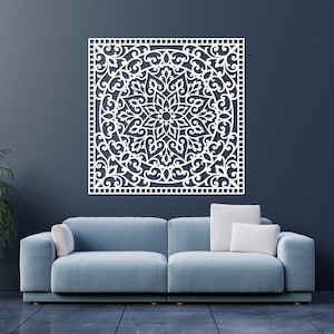 View of Elegant Wood Wall Decor, Bohemian Rustic Home Hanging - Etsy