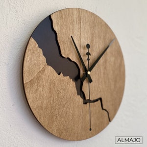 Nordic Style Wooden Wall Clocks for Home Decor, Wood Type Wall Clock Quartz Modern Design, Wall Hangings, Home decor wall clocks