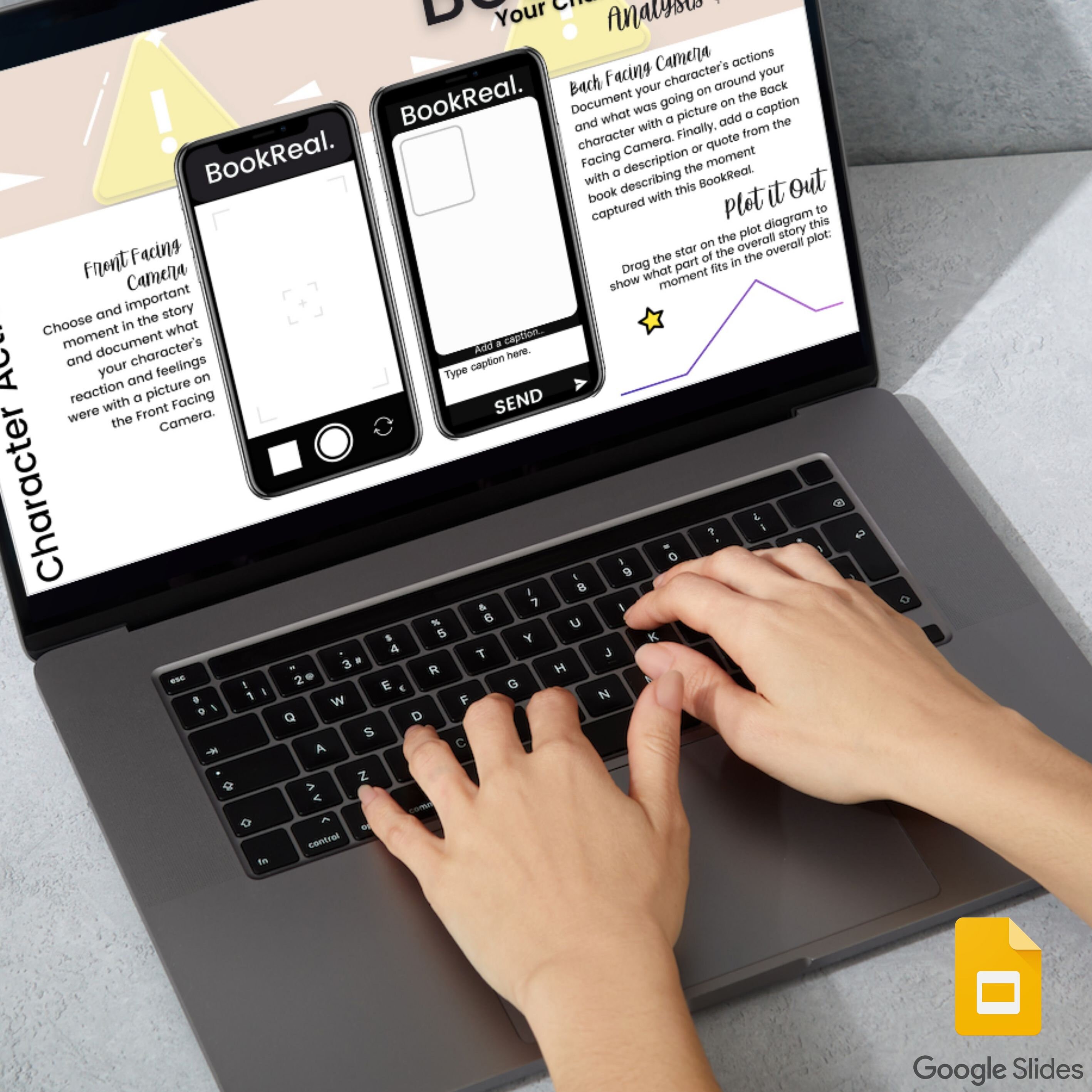 Character Analysis Activity Sheets: Bookreal Social Media Template ...
