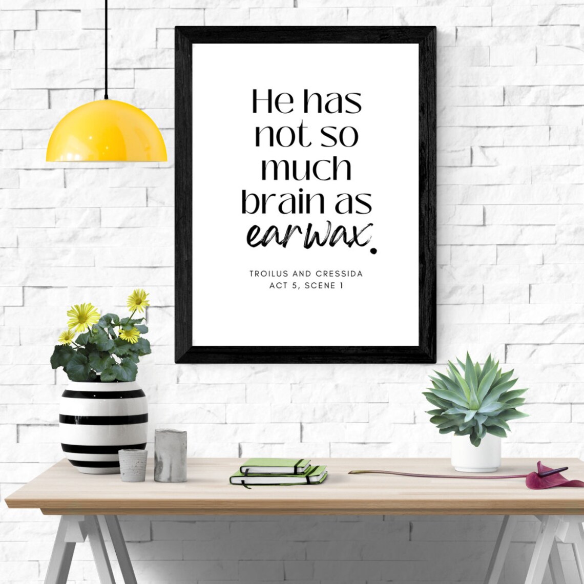 Shakespeare Insults Posters - Digital Download - Etsy