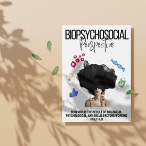 Psychology Biopsychosocial Perspective Poster - Set of 8 Minimalist Printable Wall Art Posters | 24x36 Inch Digital Download | Psychology Classroom Decor | Psychological Theories
Bring clarity and style to your psychology classroom, office, or study space with this set of 8 minimalist posters showcasing key psychological perspectives. These high-quality printable wall art pieces are designed to enhance learning and create an engaging environment for psychology students and enthusiasts alike.