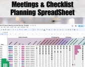 IEP Caseload Tracker Google Sheets | Special Education Meeting Planner Checklist | SPED Progress Monitoring | Editable Teacher Spreadsheet