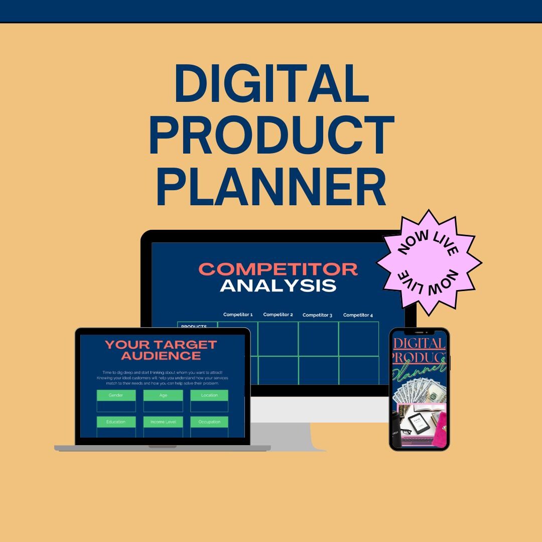 RGR Digital Product Planner | Printable Business Planner for Creators ...
