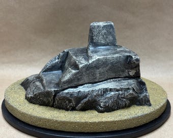 Inca Art, Intihuatana Stone Replica, Machu Picchu Astronomical Clock