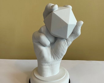 Hand Sculpture: Art Casting for Drawing & Painting, 3D plaster model, Art education