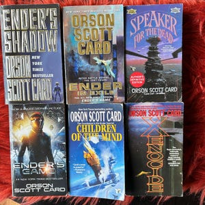 Lot of Ender&#39;s Game Vintage Books by Orson Scott Card