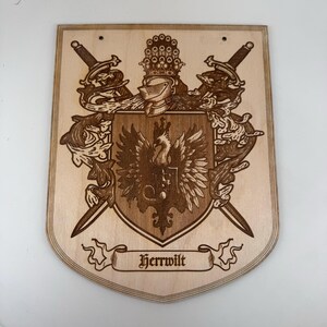 Herrwilt Family Crest - Coat of Arms - Heraldry Shield