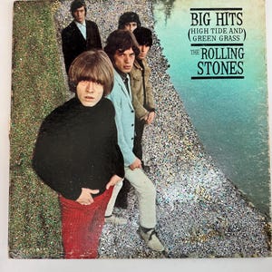 Individuelle Vinyl-Schallplatte mit Glitzer: The Rolling Stones - Big Hits