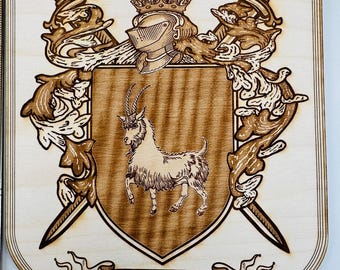 Koval Familienwappen - Wappen - Heraldik Schild