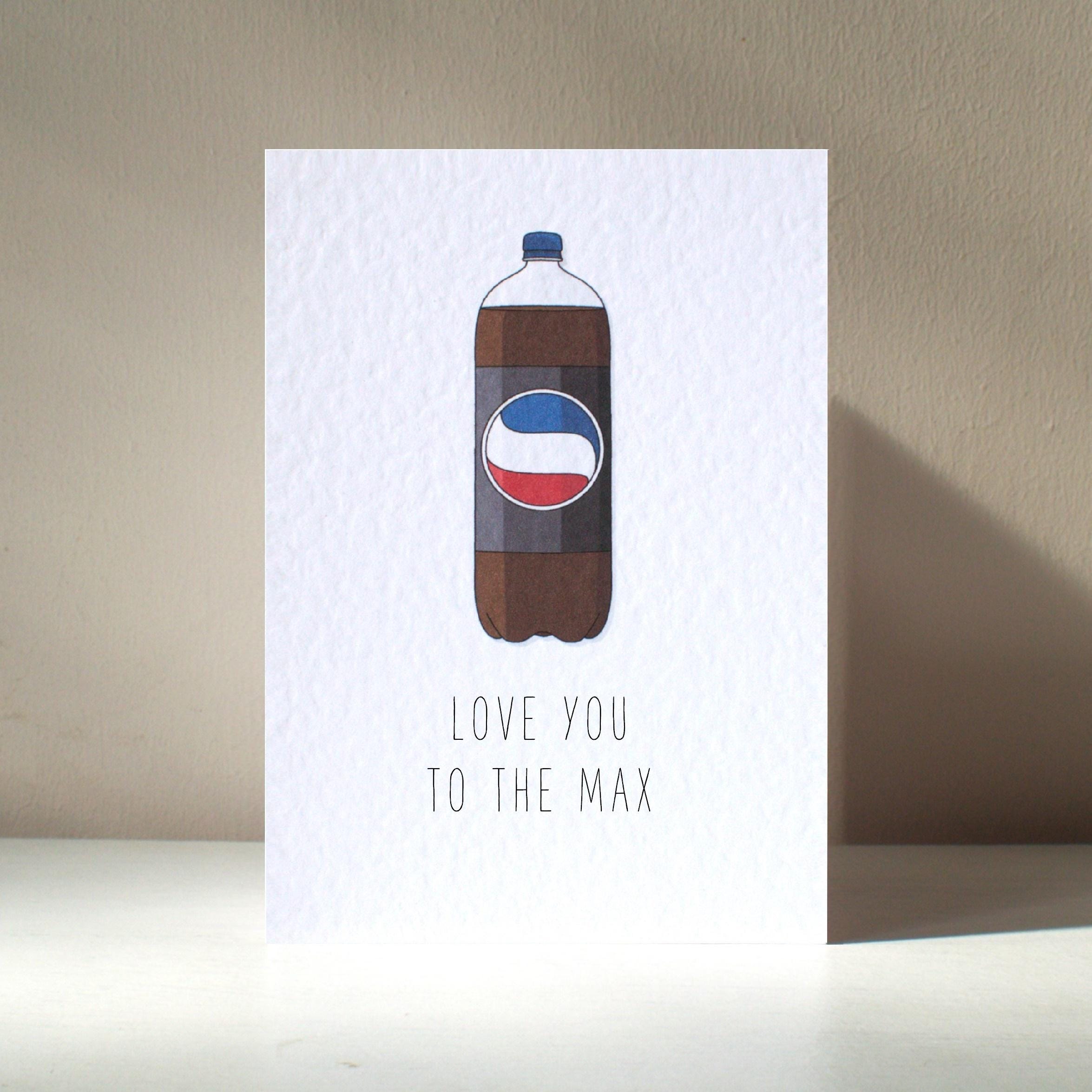 Pepsi Birthday Card - Etsy UK