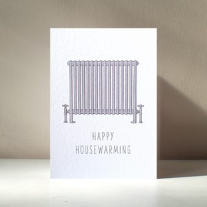 Feliz inauguração de casa - A6 Radiador personalizado Engraçado Rad Pun Nova casa Aniversário Dia dos Namorados Amor Obrigado Cartão de felicitações de aniversário