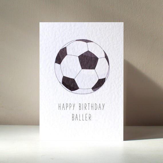 Baller, Funny Birthday Greeting Card Baller, Funny Birthday Greeting Card